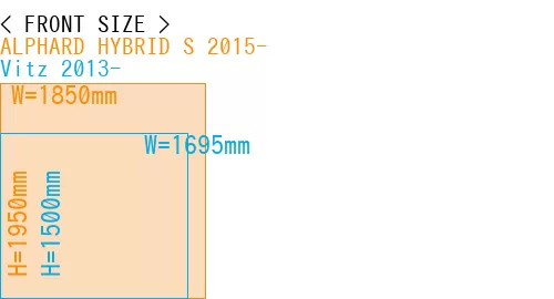 #ALPHARD HYBRID S 2015- + Vitz 2013-